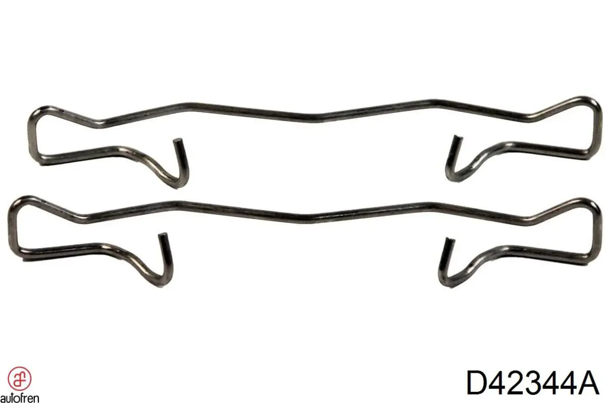 Kit de molas de fixação de sapatas de disco traseiras Autofren D42344A preço, a partir de 5,38 USD