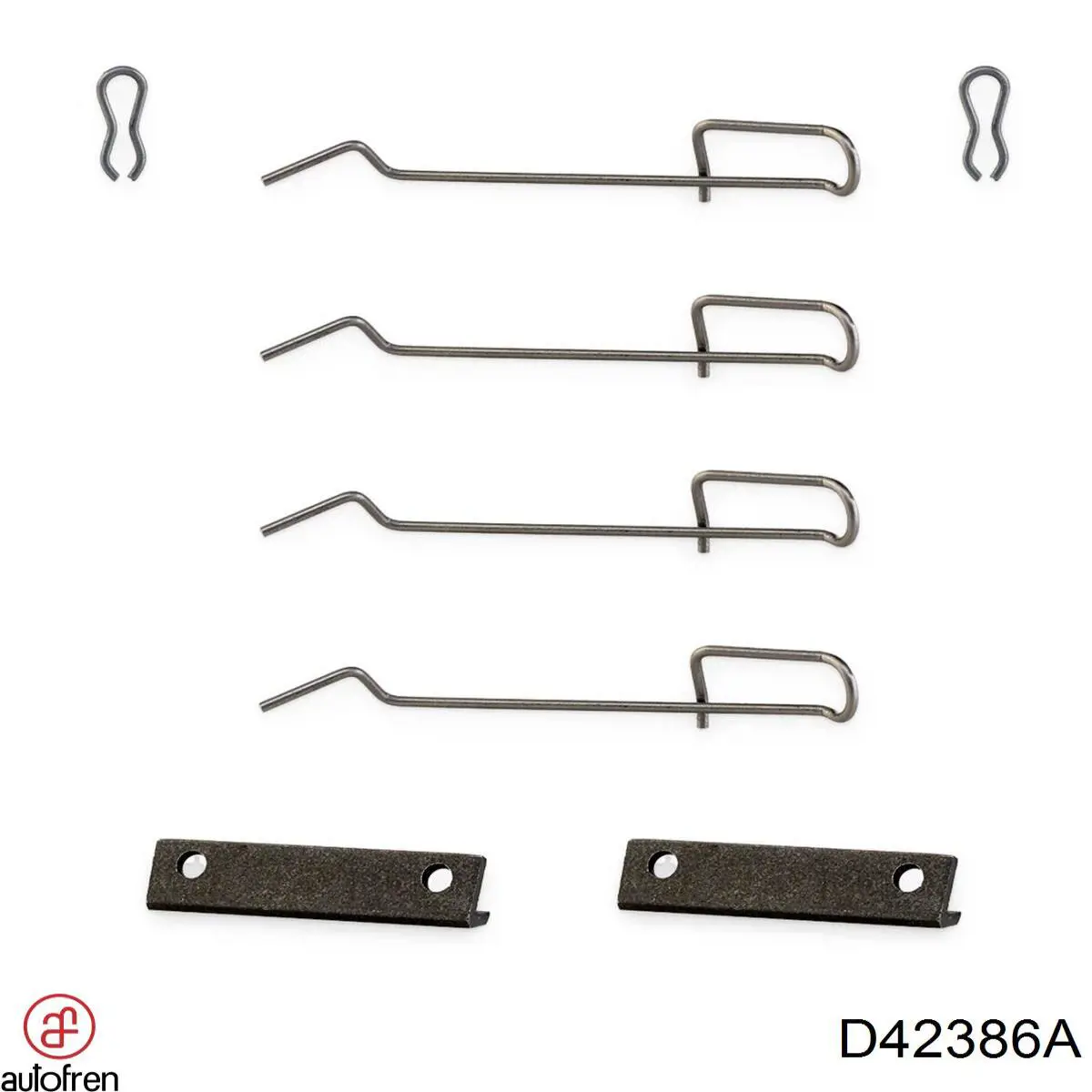 D42386A Autofren Kit de reparação das sapatas do freio