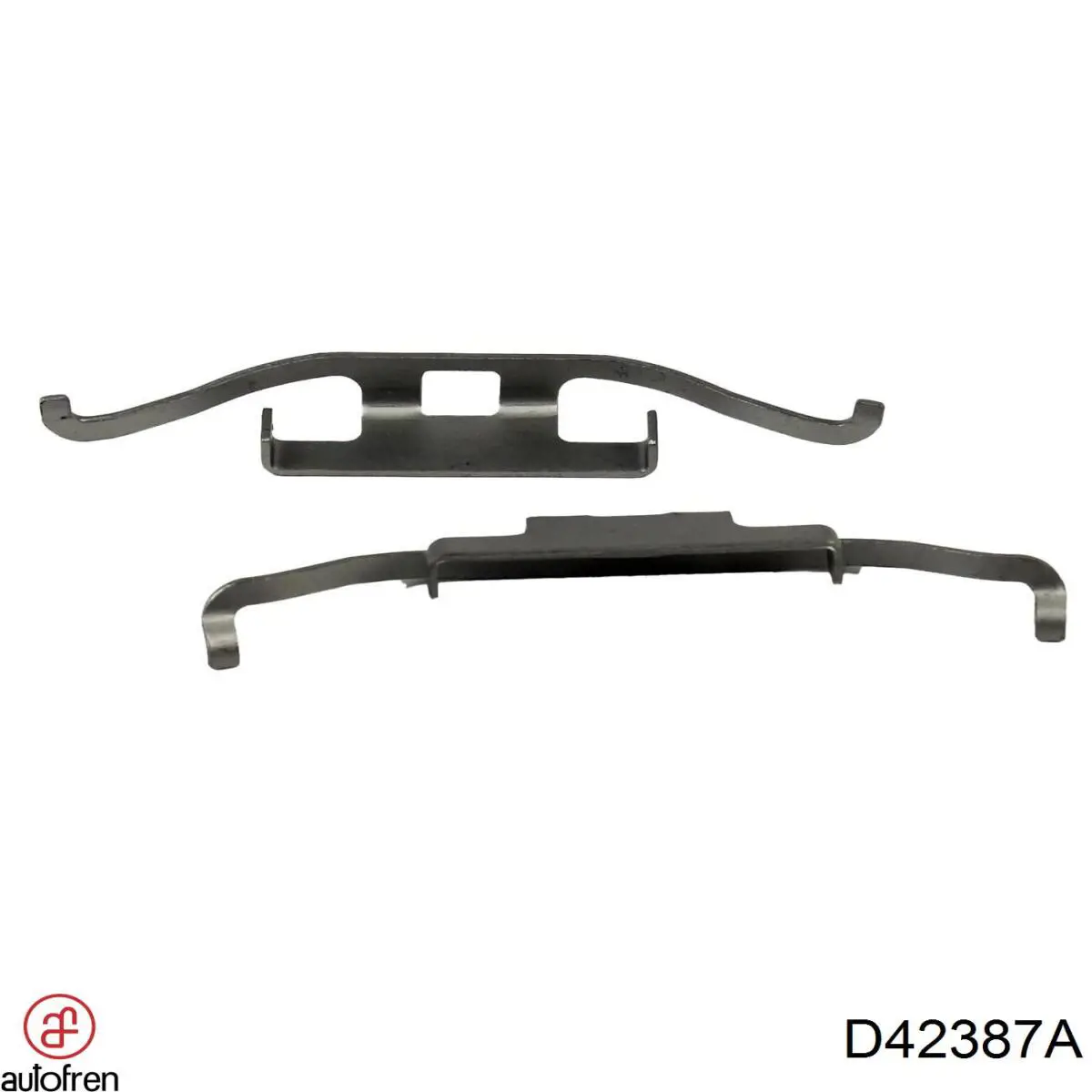 D42387A Autofren Kit de molas de fixação de sapatas de disco traseiras