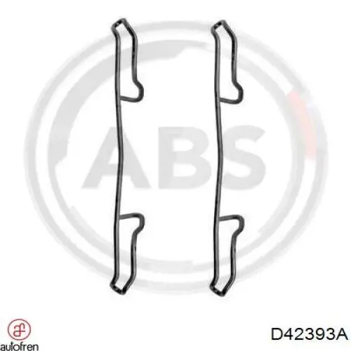 D42393A Autofren Fechadura de mola de suporte