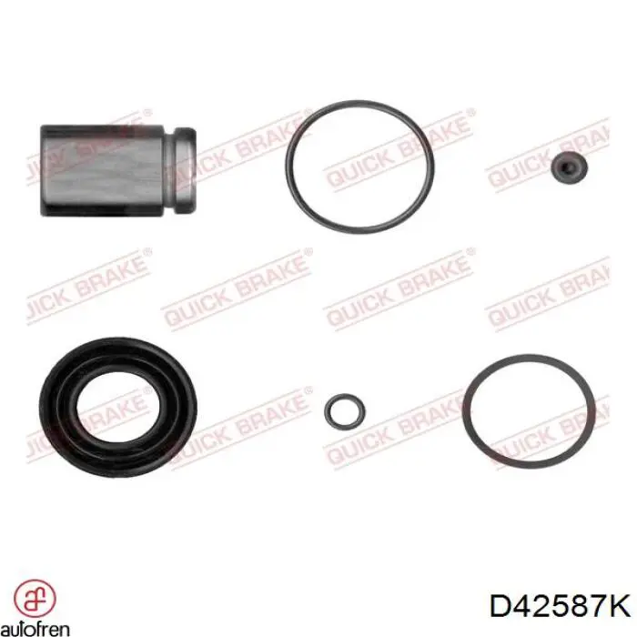 Compre 402584K ERT Kit de reparação de suporte do freio dianteiro