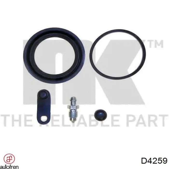 Kit de reparação de suporte do freio dianteiro Autofren D4259 preço, a partir de 13,69 USD