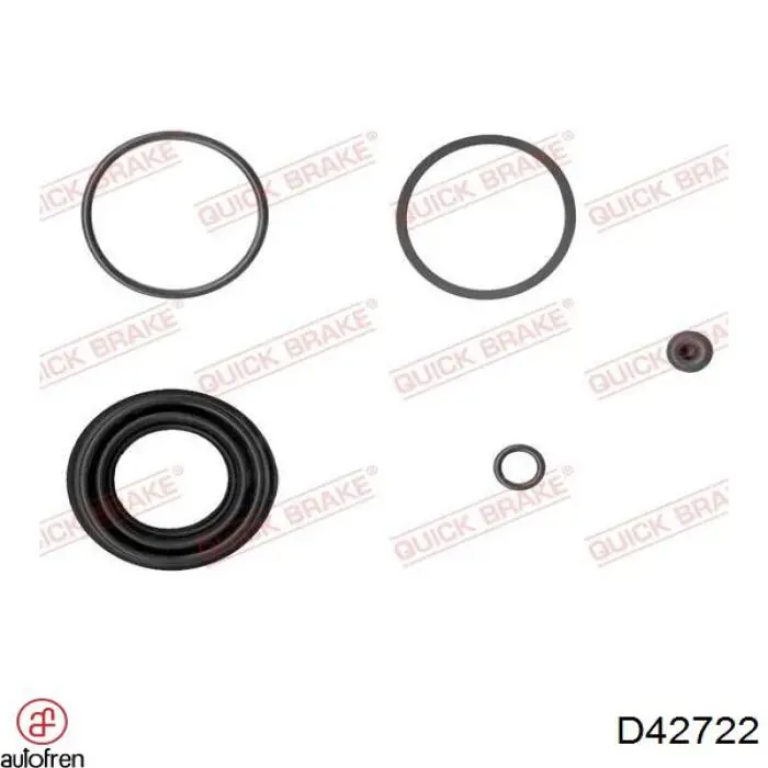411201691R Renault (RVI) Kit de reparação de suporte do freio dianteiro