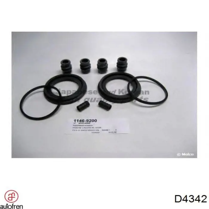 Kit de reparação de suporte do freio dianteiro Hyundai/Kia 5810244A00 preço, a partir de 5,46 USD
