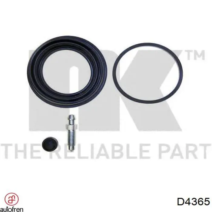 Compre D4365 Autofren Kit de reparação de suporte do freio dianteiro