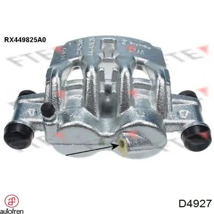 Compre D4927 Autofren Kit de reparação de suporte do freio dianteiro