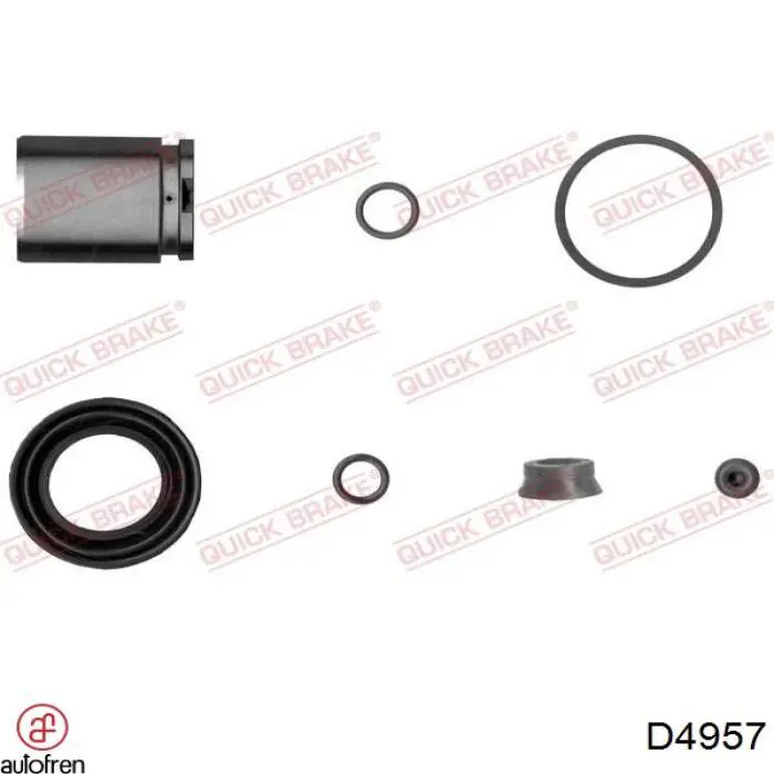 Kit de reparação de suporte do freio traseiro Autofren D4957 preço, a partir de 8,59 USD
