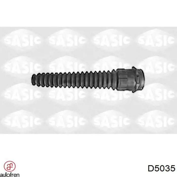 D5035 Autofren Pára-choque (grade de proteção) de amortecedor dianteiro + bota de proteção