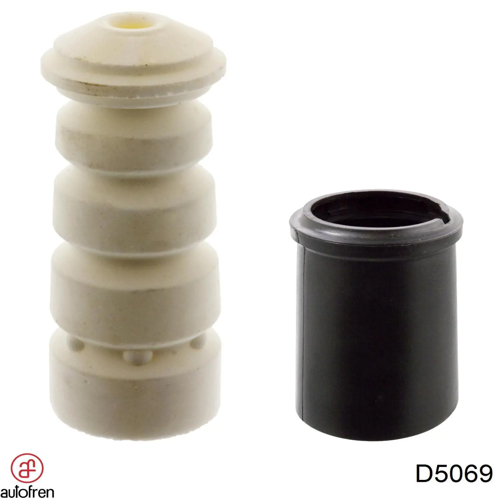 Pára-choque (grade de proteção) de amortecedor traseiro + bota de proteção Autofren D5069 preço, a partir de 16,56 USD