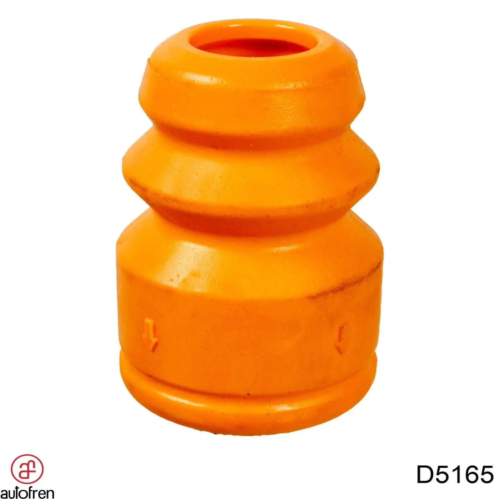Pára-choque (grade de proteção) de amortecedor traseiro + bota de proteção RK00139 Raiso