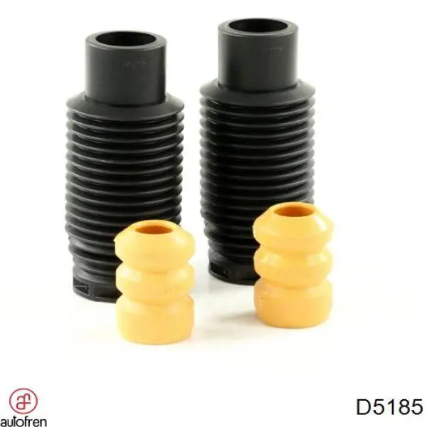 D5185 Autofren Pára-choque (grade de proteção) de amortecedor dianteiro + bota de proteção