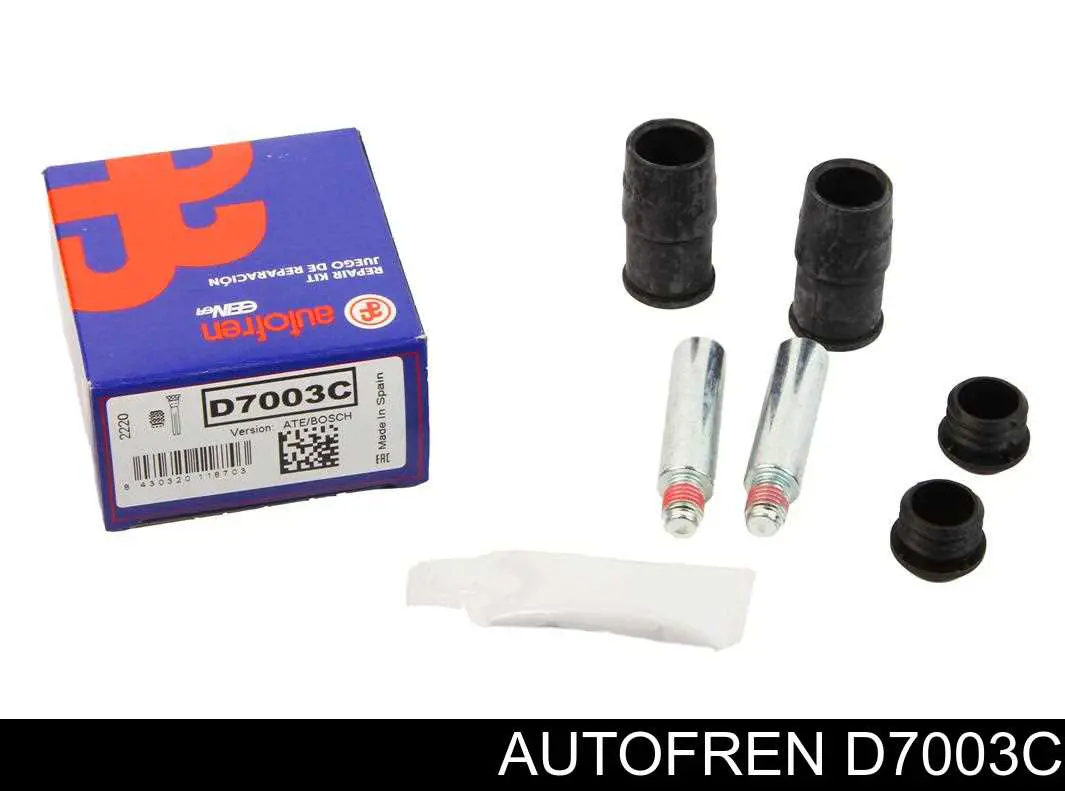 Kit de reparação de suporte do freio dianteiro Autofren D7003C preço, a partir de 13,48 USD