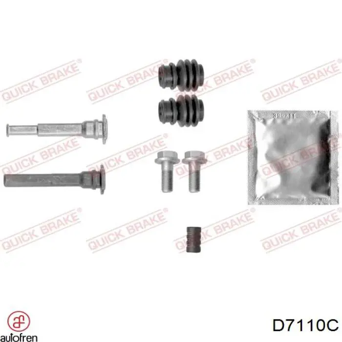 Kit de reparação de suporte do freio dianteiro 1561951210 JP Group