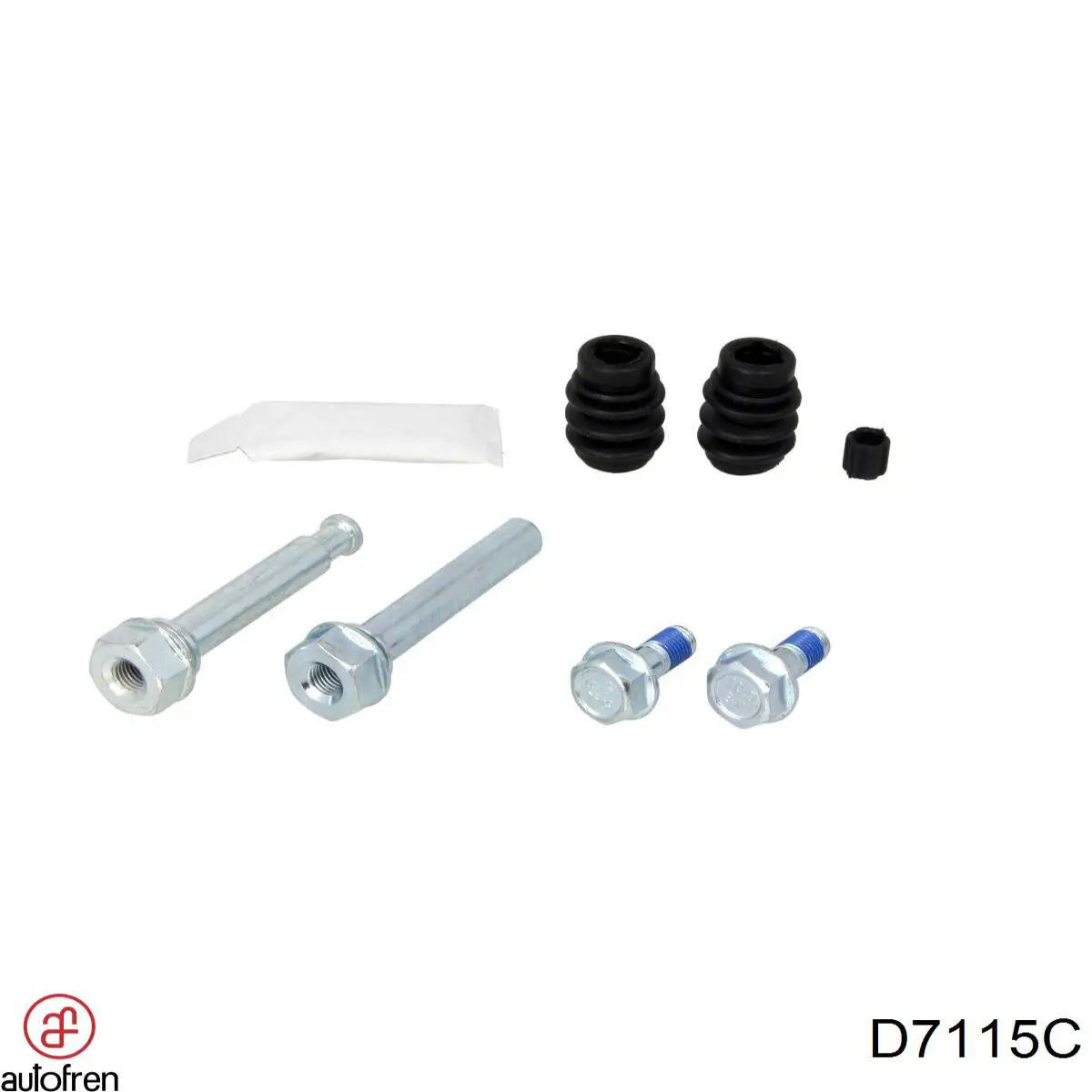 Kit de reparação de suporte do freio dianteiro 1261951410 JP Group