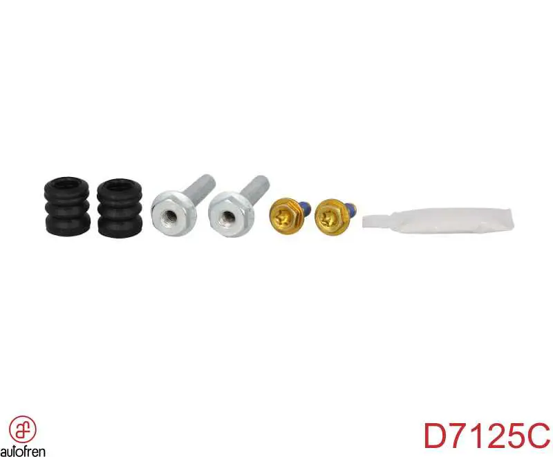 Kit de reparação de suporte do freio dianteiro Autofren D7125C preço, a partir de 12,98 USD