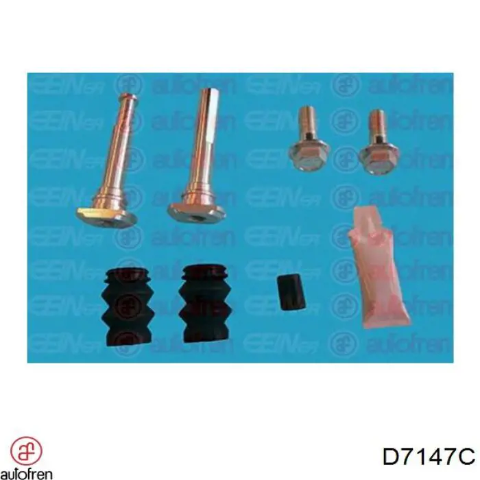 Kit de reparação de suporte do freio dianteiro Autofren D7147C preço, a partir de 14,33 USD