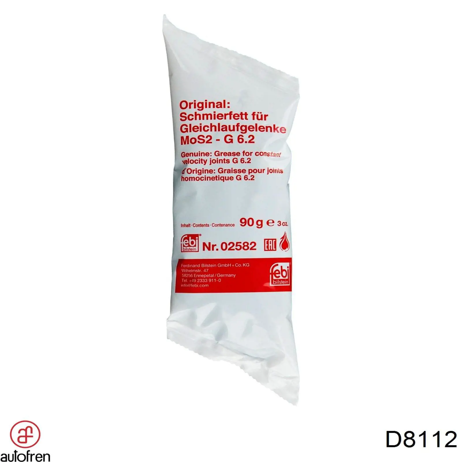 Bota de proteção externa de junta homocinética do semieixo dianteiro Autofren D8112 preço, a partir de 14,30 USD