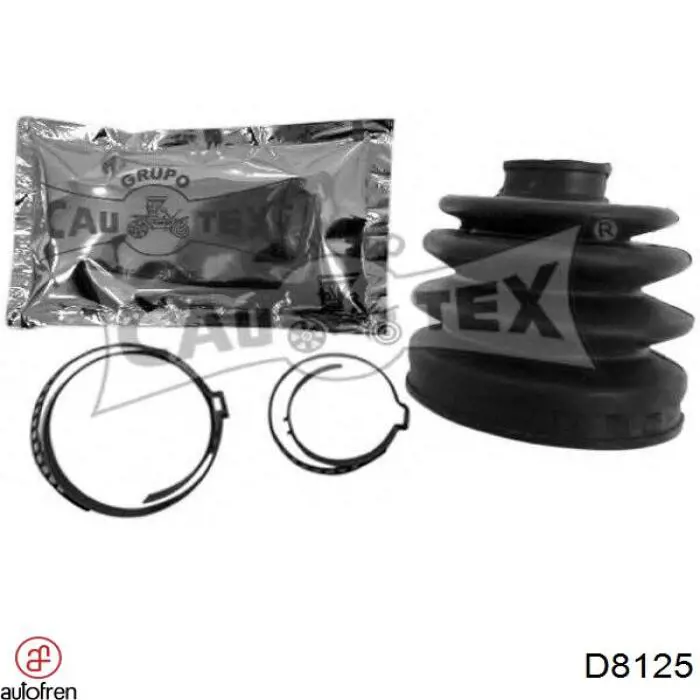 Compre D8125 Autofren Bota de proteção externa de junta homocinética do semieixo dianteiro