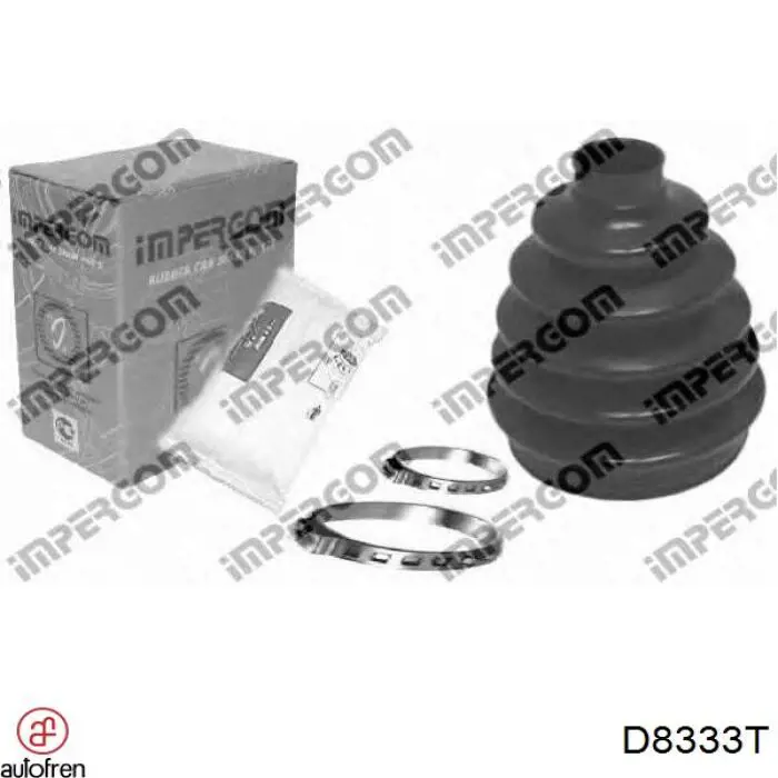 Compre D8333T Autofren Bota de proteção externa de junta homocinética do semieixo dianteiro