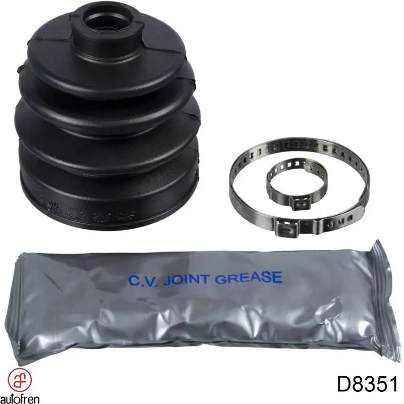 Bota de proteção externa de junta homocinética do semieixo dianteiro Autofren D8351 preço, a partir de 12,93 USD