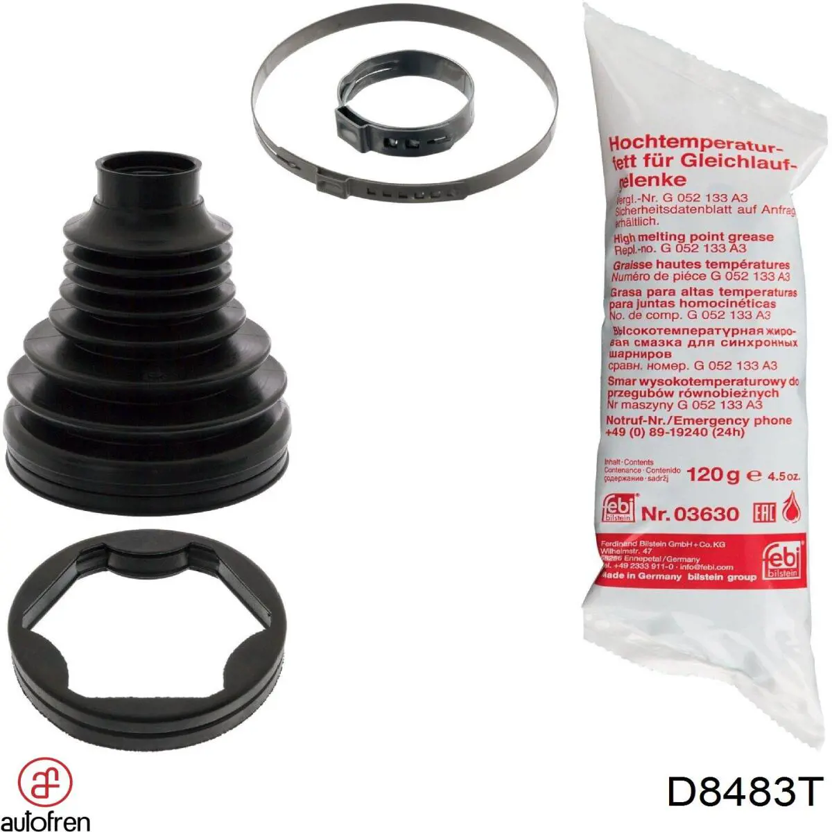 Compre D8483T Autofren Bota de proteção interna de junta homocinética do semieixo dianteiro