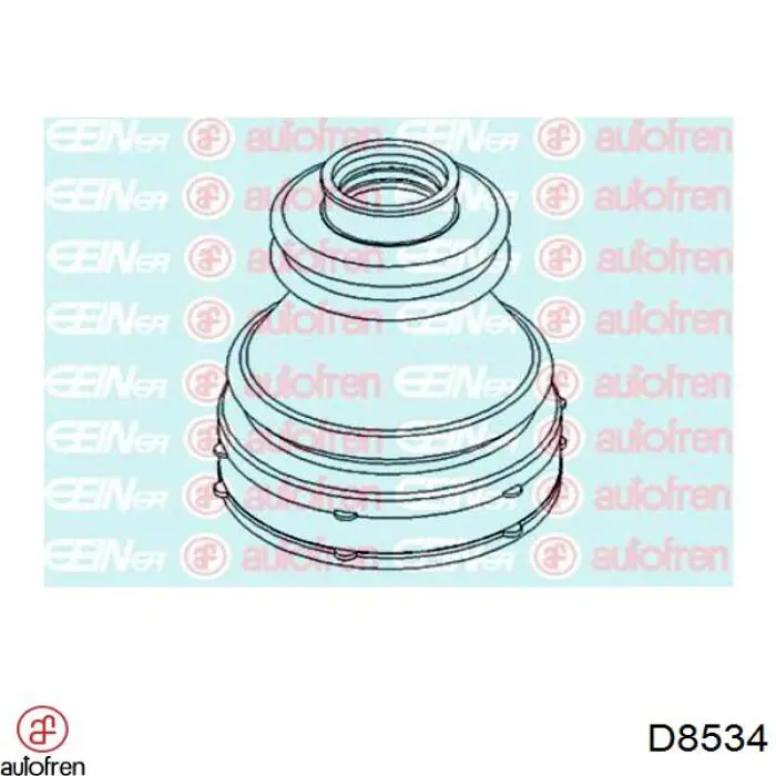 Bota de proteção interna de junta homocinética do semieixo dianteiro Autofren D8534 preço, a partir de 7,36 USD