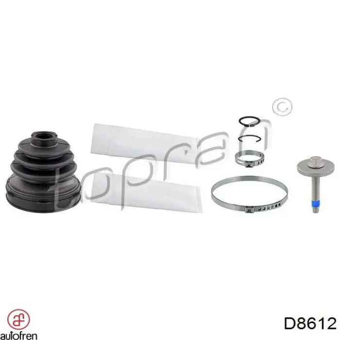 D8612 Autofren Bota de proteção interna de junta homocinética do semieixo dianteiro