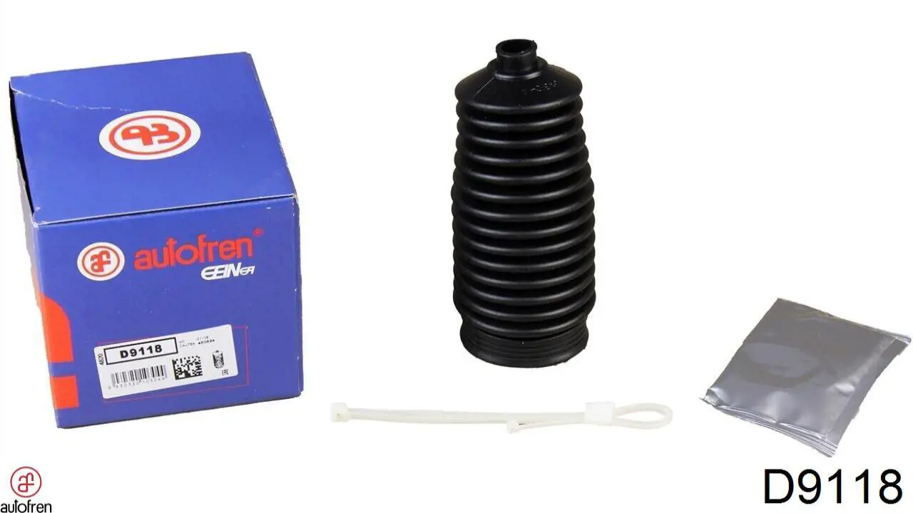 Bota de proteção do mecanismo de direção (de cremalheira) Autofren D9118 preço, a partir de 8,35 USD