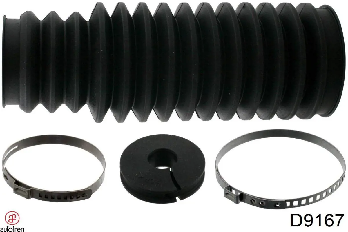 Bota de proteção do mecanismo de direção (de cremalheira) Autofren D9167 preço, a partir de 7,34 USD