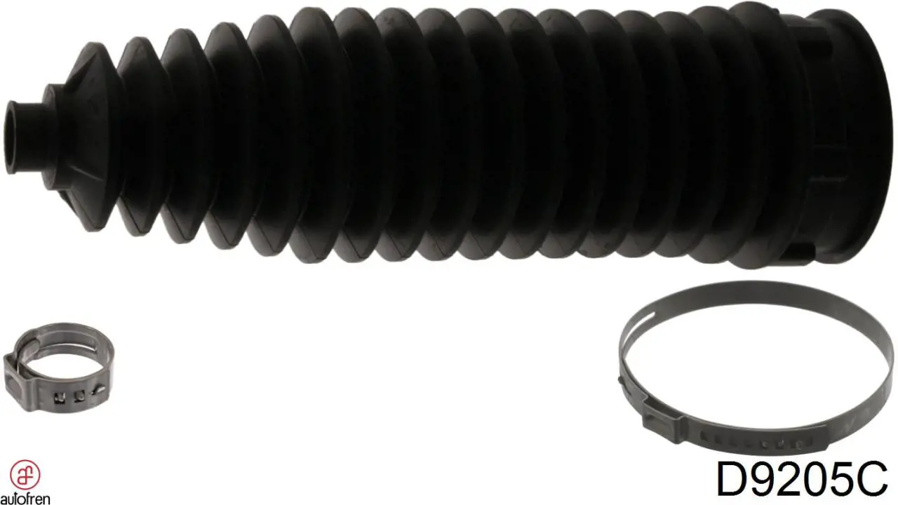 Bota de proteção do mecanismo de direção (de cremalheira) 83949 GKN-Spidan