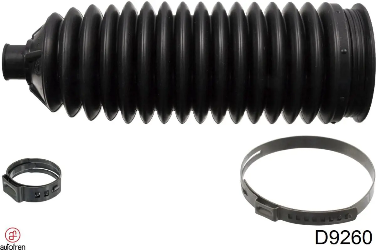 D9260 Autofren Bota de proteção do mecanismo de direção (de cremalheira)