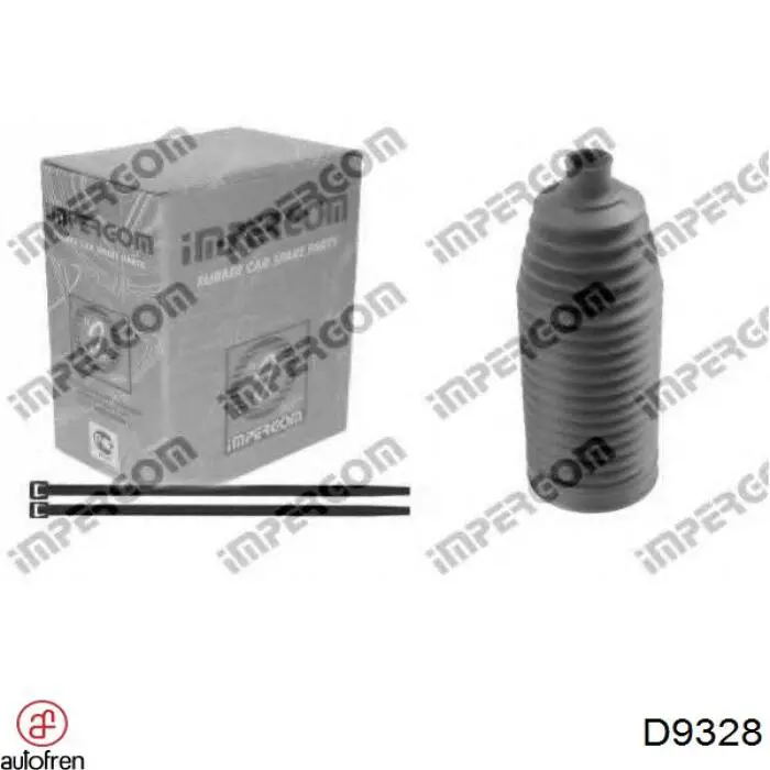 Bota de proteção do mecanismo de direção (de cremalheira) Autofren D9328 preço, a partir de 11,63 USD