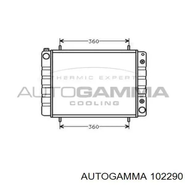 Compre BTP1823S Land Rover Radiador de esfriamento de motor