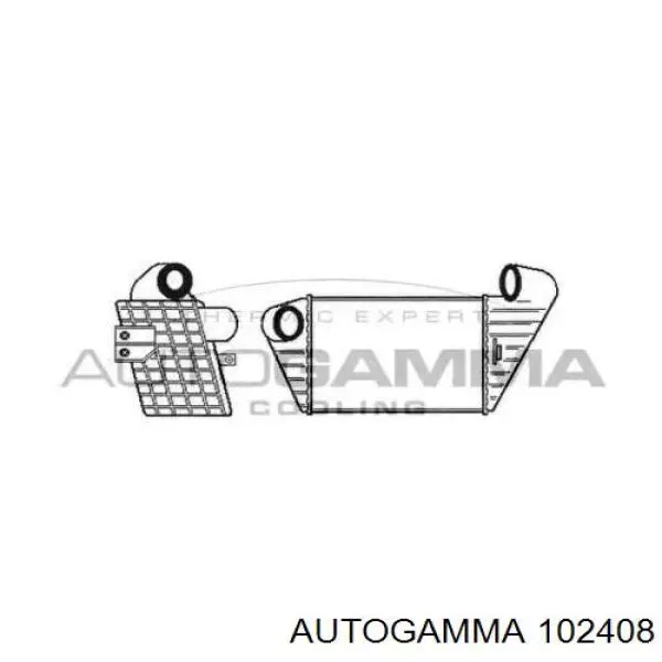  Radiador de intercooler Seat Toledo I sedan (1L) (1991 - 1999) I