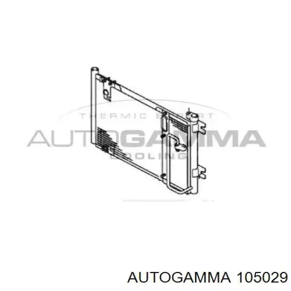 Radiador de aparelho de ar condicionado Suzuki Jimny  SN, JB