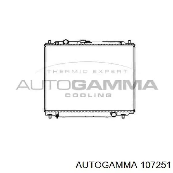 MR340052 Mitsubishi Radiador de esfriamento de motor