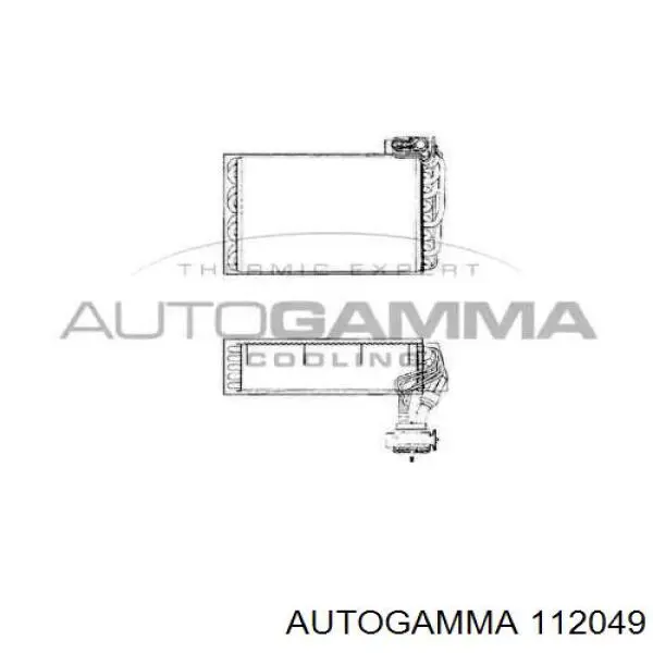 Vaporizador de aparelho de ar condicionado Peugeot 405 II 4B