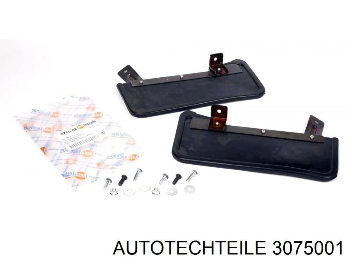 Protetores de lama traseiros, kit Volkswagen Transporter T5 7HB, 7HJ, 7EB, 7EJ
