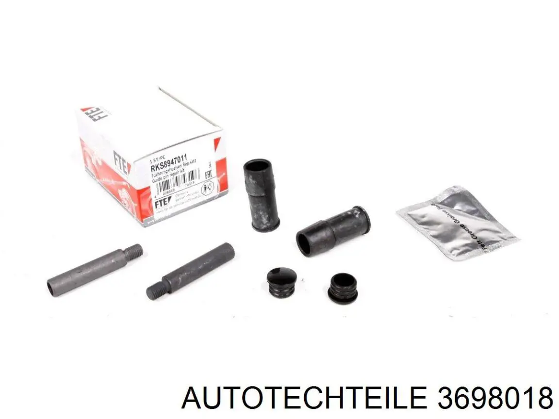 11817100671 ATE Kit de reparação de suporte do freio dianteiro