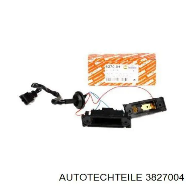 3827004 Autotechteile Caixa da luz de fundo de matrícula