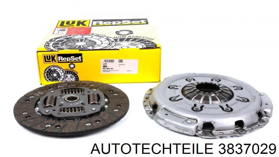 Compactador da porta dianteira esquerda (na carroçaria) 3837029 Autotechteile