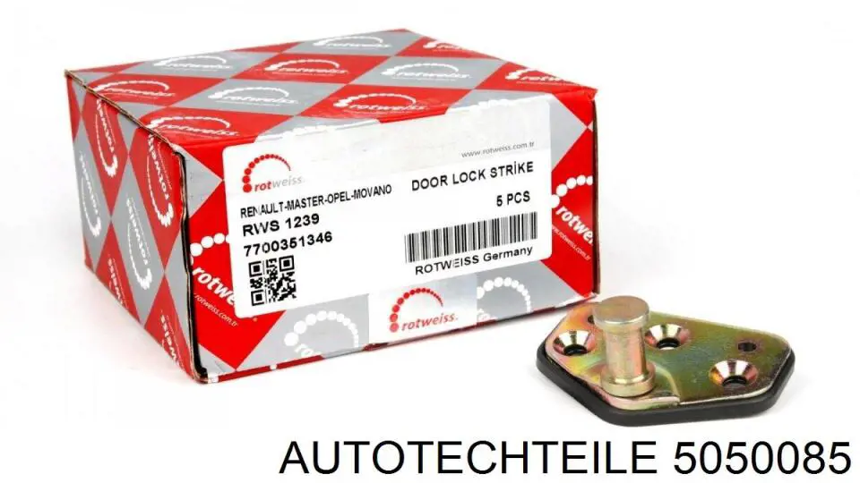 Limitador dianteiro de abertura de porta Renault (RVI) 8200597523