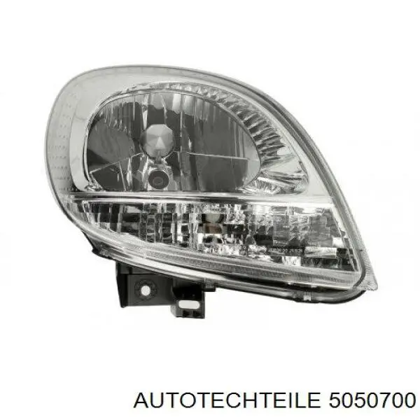 Lanterna da luz de fundo de matrícula traseira 5050700 Autotechteile