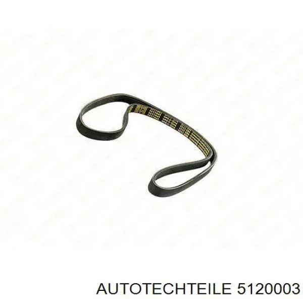 5120003 Autotechteile Rolo de reguladora de tensão da correia de transmissão
