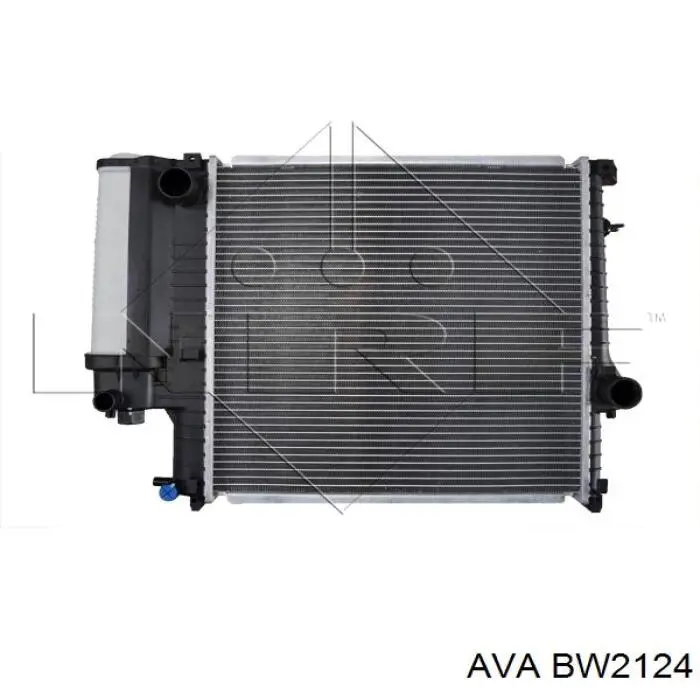 Radiador de esfriamento de motor AVA BW2124 preço, a partir de 110,51 USD
