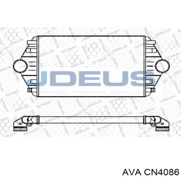 Compre CN4086 AVA Radiador de intercooler