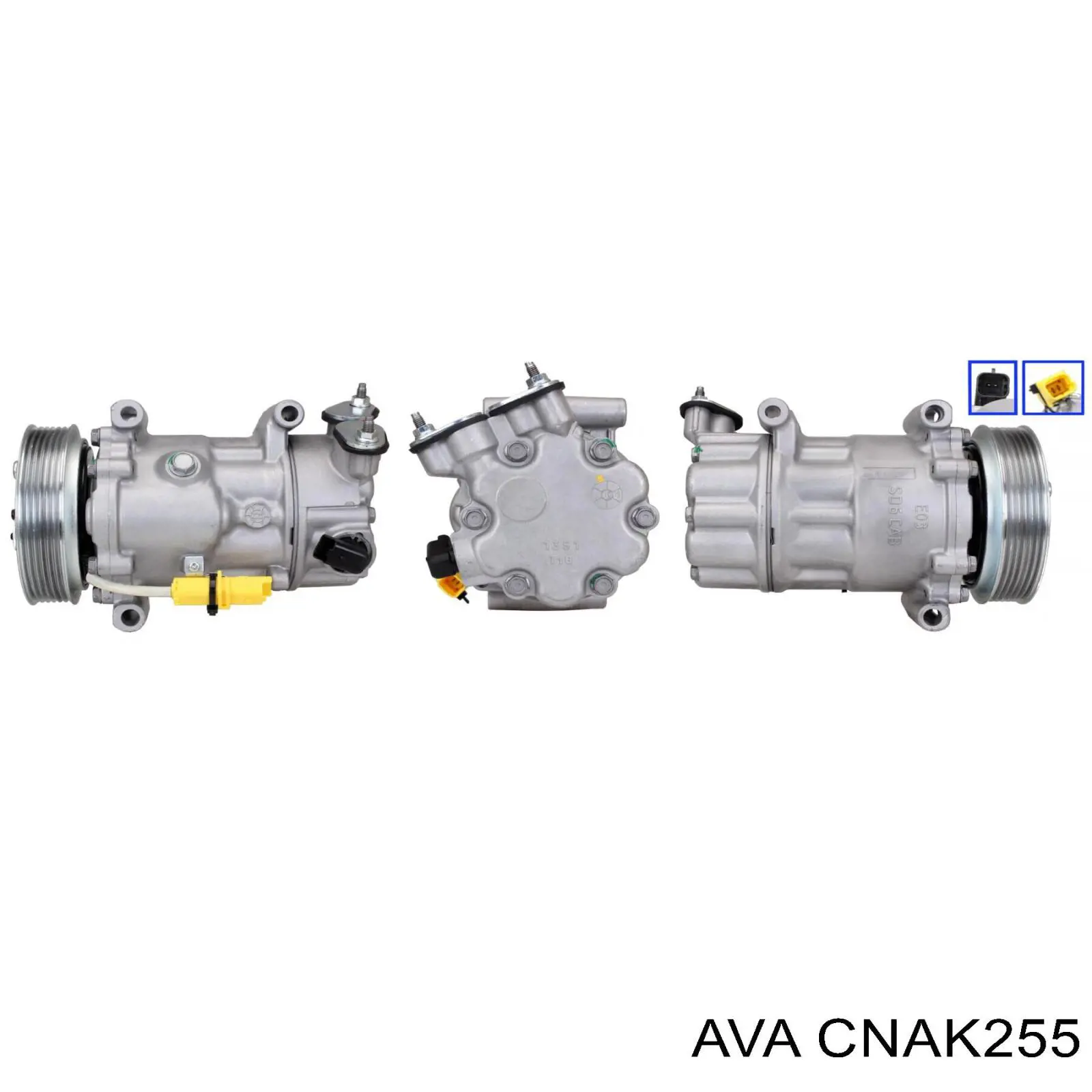 Compre CNAK255 AVA Compressor de aparelho de ar condicionado