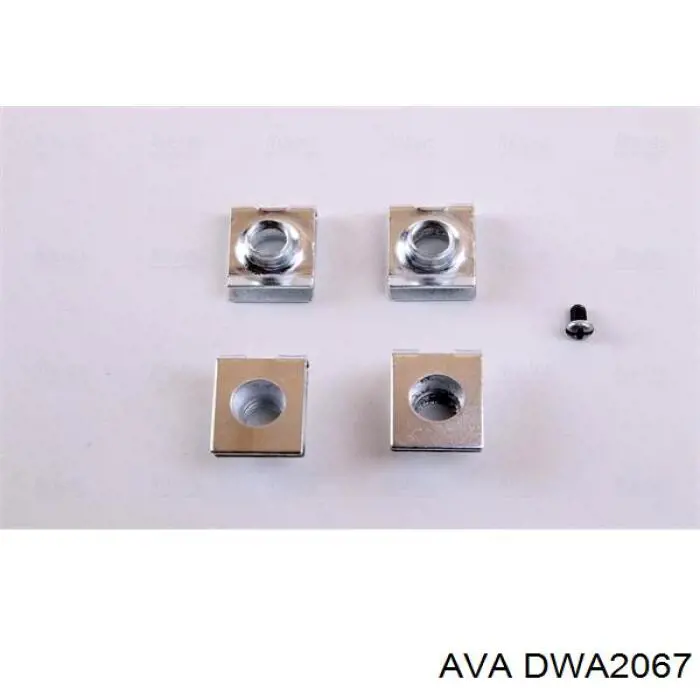 Radiador de esfriamento de motor AVA DWA2067 preço, a partir de 92,77 USD