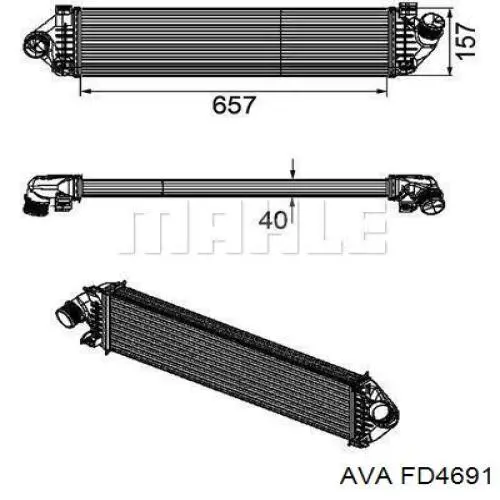 Compre 32C2J82 Polcar Radiador de intercooler