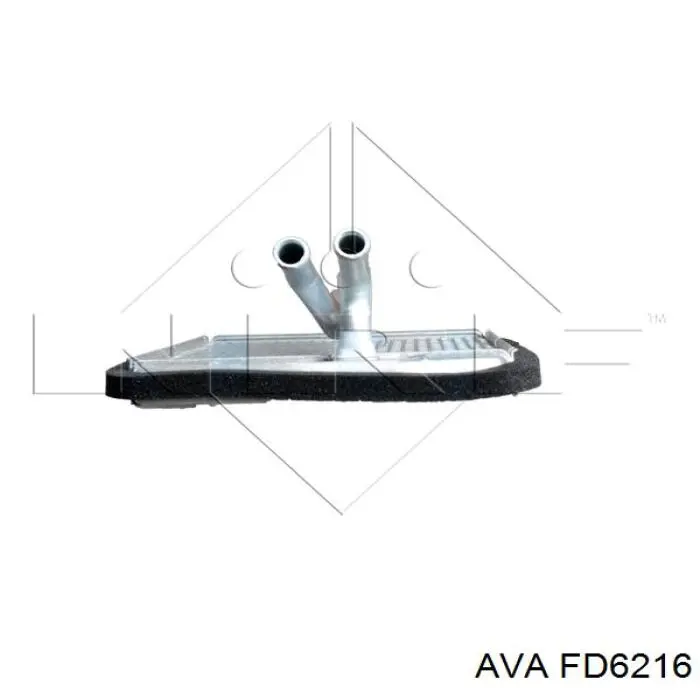 Radiador de forno (de aquecedor) AVA FD6216 preço, a partir de 42,70 USD